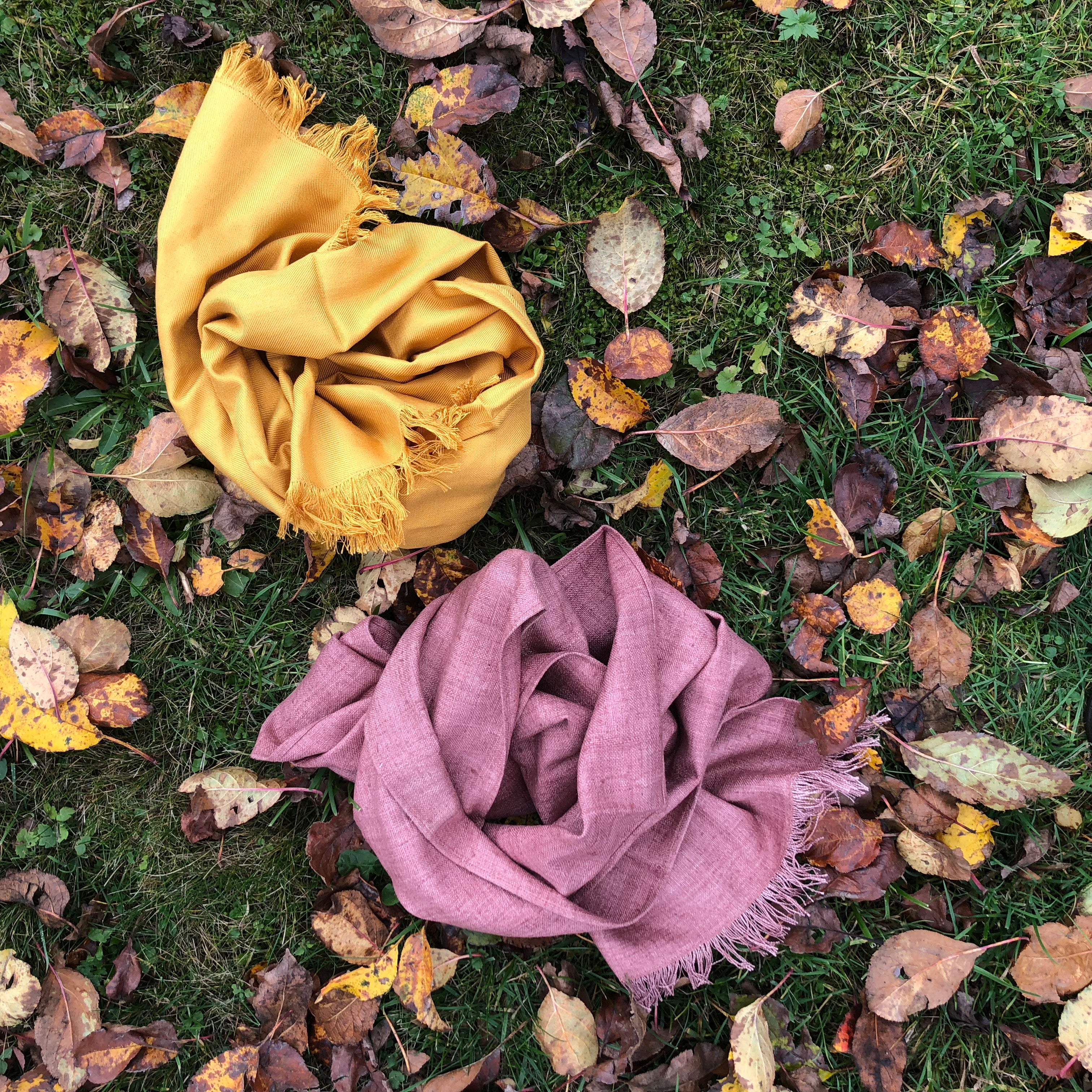 Silky Scarves - Pure Wild Silk