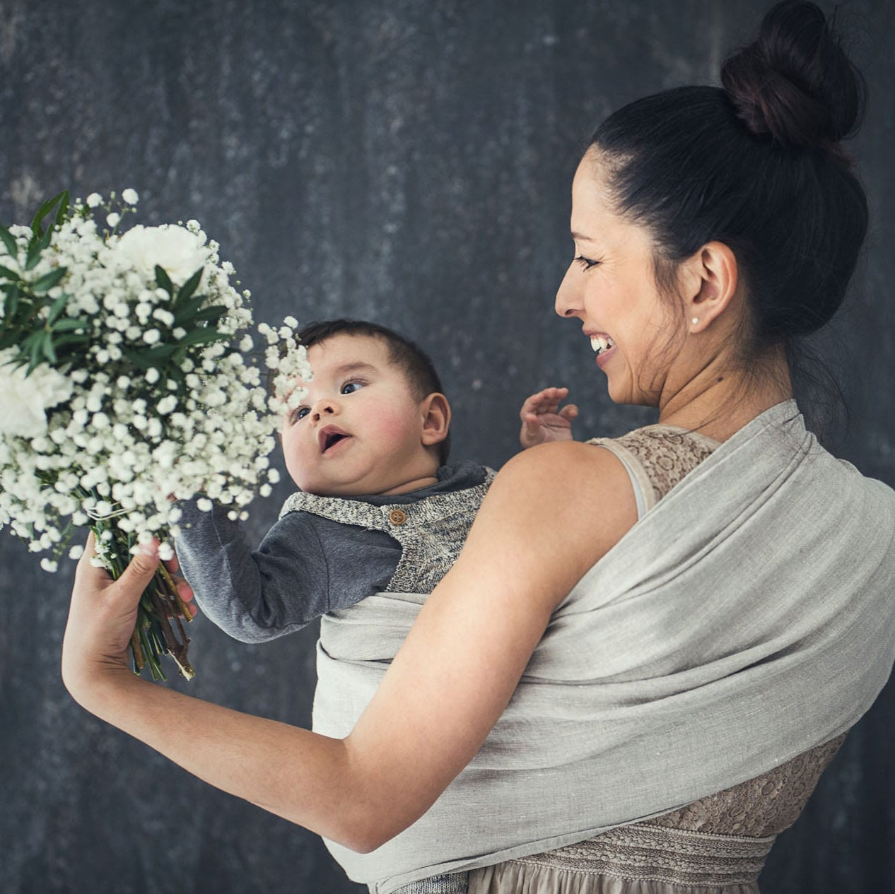 Faded Wild Flower - Ring Sling - Wildbloomfriends
