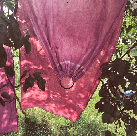  Plant Dyed - Pink Poppies